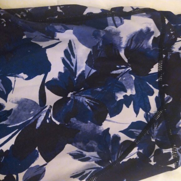 Fabletics navy black mesh leggings M - Picture 2 of 4